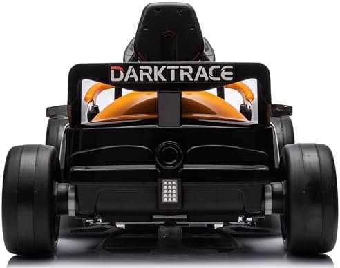 Coche eléctrico para niños de 3 a 5 años McLaren, Reproductor MP3, Mando a Distancia, suspensión (Naranja)