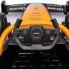 Coche eléctrico para niños de 3 a 5 años McLaren, Reproductor MP3, Mando a Distancia, suspensión (Naranja)