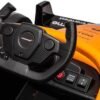 Coche eléctrico para niños de 3 a 5 años McLaren, Reproductor MP3, Mando a Distancia, suspensión (Naranja)