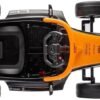Coche eléctrico para niños de 3 a 5 años McLaren, Reproductor MP3, Mando a Distancia, suspensión (Naranja)